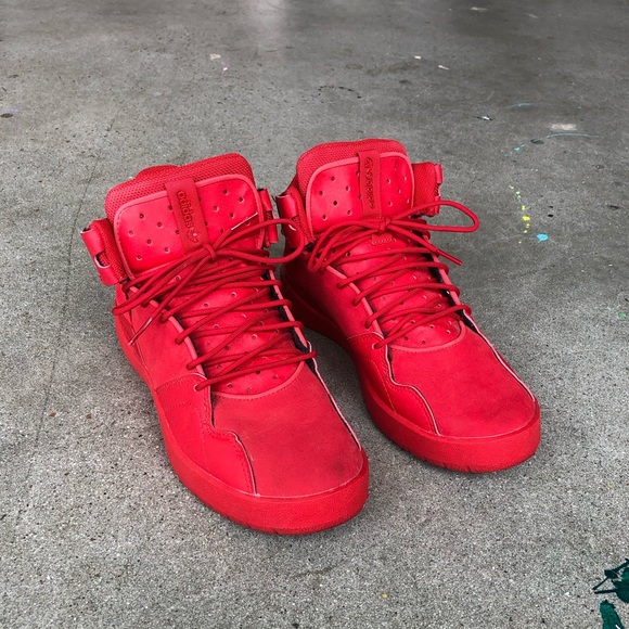 Red Crest Wood Mid Adidas - Picture 3 of 11